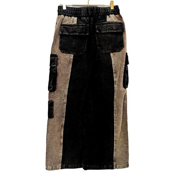 Stoosh Premium - Color Block Corduroy Cargo - Picture 5 of 6